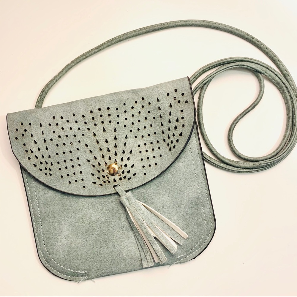NWOT Vegan Leather Crossbody Purse